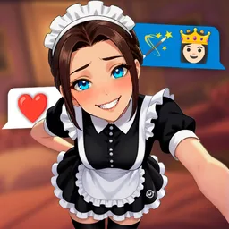 Chatting with the Maid