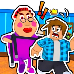 Escape Evil Granny Obby!