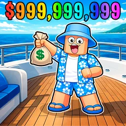 Obby: Raft Tycoon. Ocean of Money!